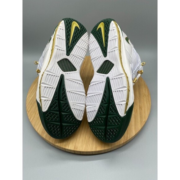 Nike Shoes Mens Size 6 White Green Gold LeBron 3 Sneaker Lace Up Mid AO2434-102 main image 11